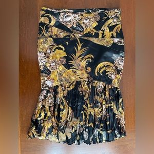 Roberto Cavalli beautiful silk skirt size 10 (44 Italy)